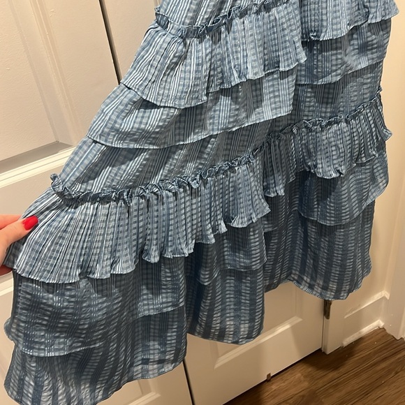 NWOT Current Air Ruffle Maxi Dress - Picture 4 of 5